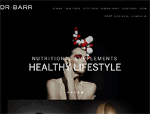Tablet Screenshot of dr-barr.com